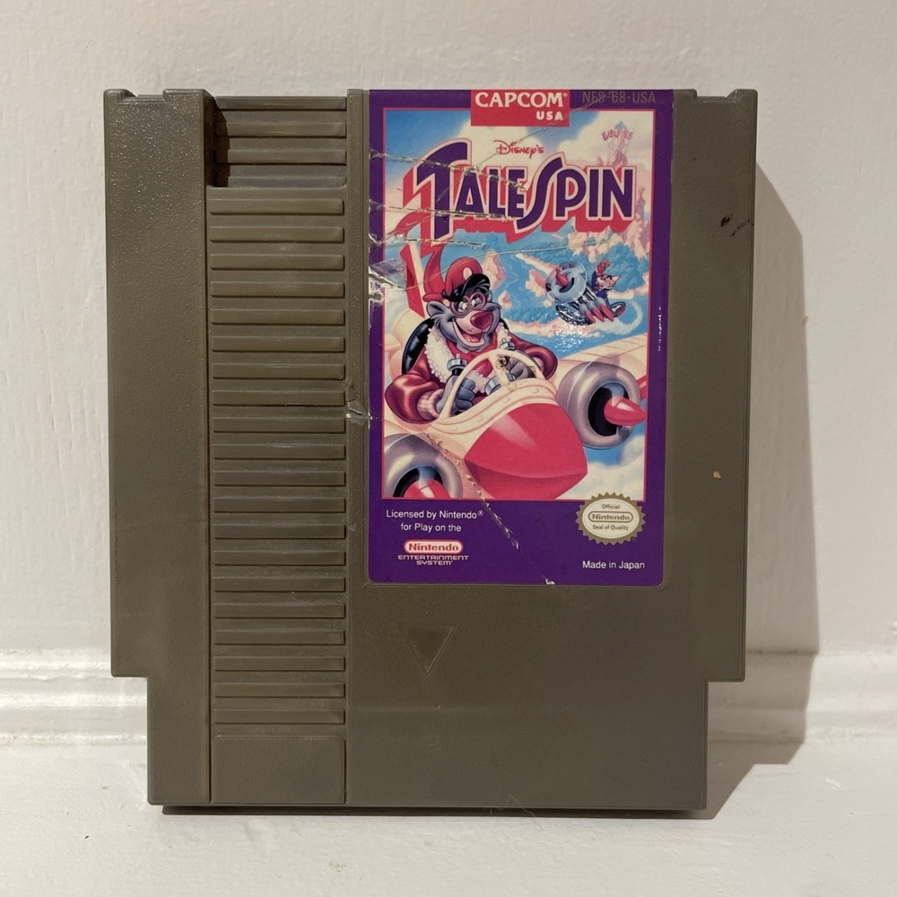 Disney's TaleSpin (Nintendo Entertainment System, 1991) Working